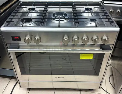 Bosch Series 8 Top Gas Oven Electric 90x60cm Excellent Condition
