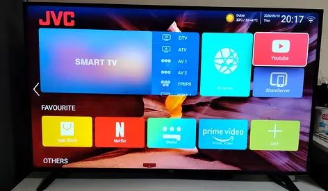 📺 JVC 58” Smart TV for Sale  Used for around 2.5 years, in very good condition and used moderately.