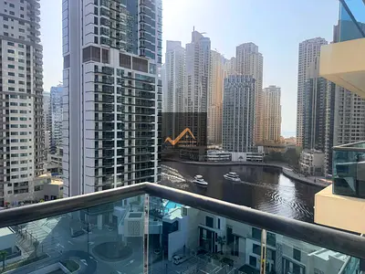 شقة مفروشة بغرفة نوم واحدة | تايم بليس | إطلالات على المارينا والمدينة