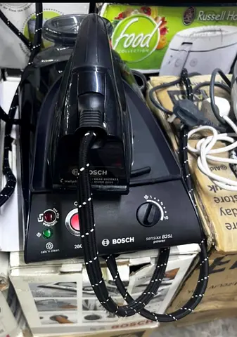 Bosch Sensixx Power Steam Station Iron | 2800W High-Pressure Professional Ironing System