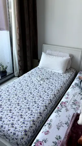 Single Bed with Headboard and Mattress - Good Condition