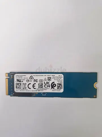 KIOXIA SSD 256GB BG4 M.2 2280 NVMe PCIe Gen3 x4 KBG40ZNV256G L57447