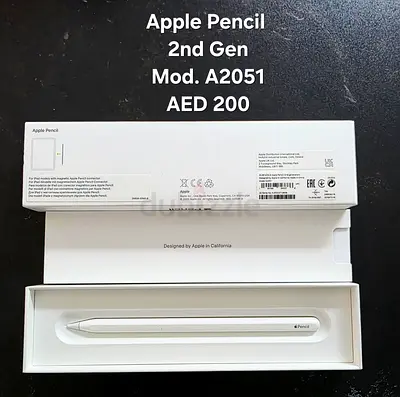 Apple Pencil 2nd Gen (Model A2051) - Perfect Condition