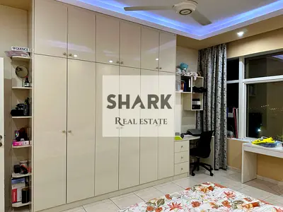🔥 Renovated 2 Bedroom | 1,633 Sq.Ft | AED 560K Including Furniture! 🏠 2 Bedroom + Living Room for Sale in Horizon Tower – Ajman