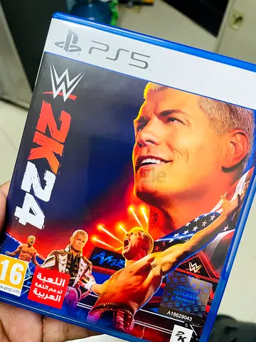 WWE 2K24 PS5 - Playable Arabic Edition (Like New)