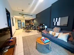 Furnished 1BR Apartment | Indigo Tower| Balcony with Lake View