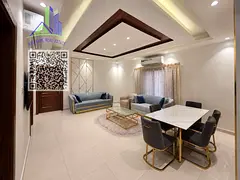 VIP furnished villa - monthly rent - 5 rooms fully furnished - Al Yasmin area - very luxurious furni