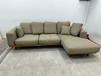 Amazing condition west elm lshape sofa
