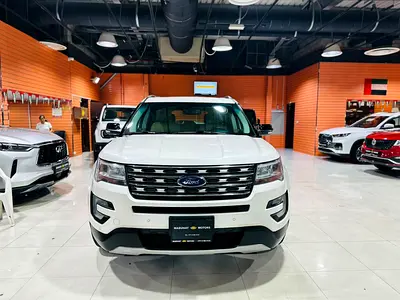 FORD EXPLORER XLT WHITE 2017 4WD V6 3.05L - GCC SPECIFICATION-1