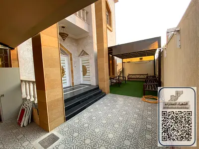 Luxury villa for rent, fully furnished, in the most prestigious area of Ajman, Al Yasmin