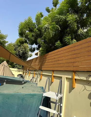 Outdoor WPC Privacy fence