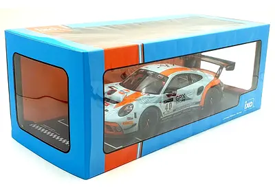 1:18 Porsche 911 GT3 R #40 Gulf GPX 24h Spa 2020 Delétraz, Dumas, Preining