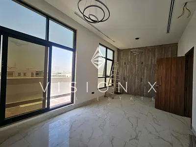 Luxury 5BR Villa for Sale in Al Hoshi | Roof + Maid’s Room | Super Deluxe Finishing