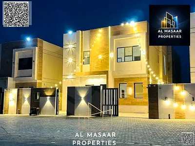 للبيع فيلا بعجمان الزاهيه 3 غرف ماستر ومجلس وصالة وغرفة خدامة (شامل رسوم التسجيل) تمليك حر لجميع الجنسيات
