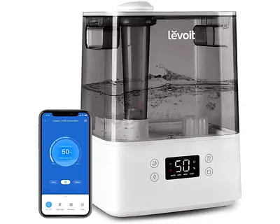 Levoit Classic 300S Smart Humidifier | 6L Top-Fill | Wi-Fi App Control | LUH-A601S-WAE