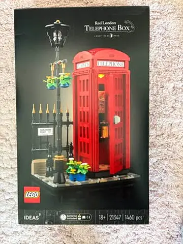 BARGAIN BRAND NEW LEGO 21347 IDEAS RED LONDON TELEPHONE BOX