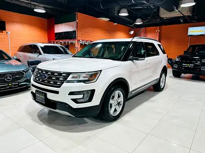 FORD EXPLORER XLT WHITE 2017 4WD V6 3.05L - GCC SPECIFICATION-2