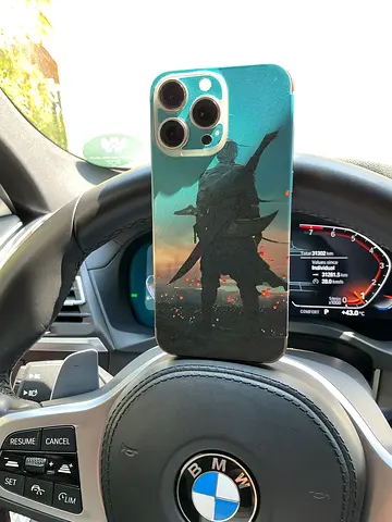 iPhone 15 Pro Max with protective case - good working condition