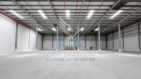 New 60,000 Sq Ft Warehouse for Rent in Al Sajaa
