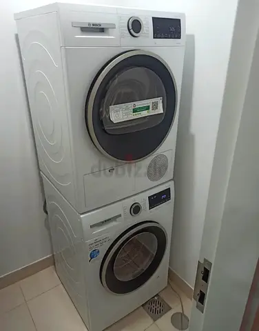 Model BOSCH Series 4 Separate Washer 10 kg Dryer 9 kg White Colour