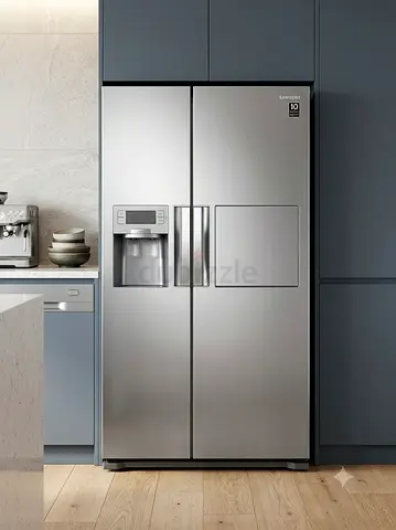 Samsung RS50N3913SA 501L Side-by-Side Refrigerator – Ice Maker, Water Dispenser, Free Delivery + War