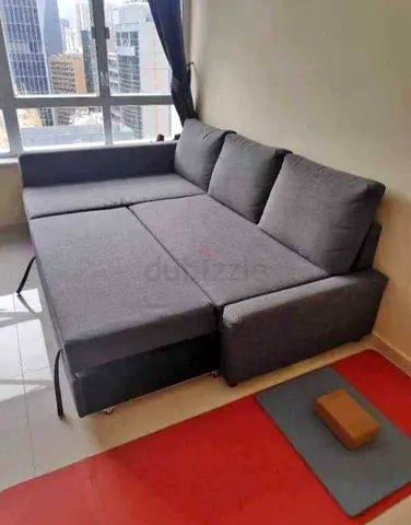 IKEA Brand L shap sofa bed you can fix it lift or right any side available
