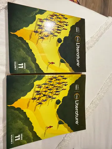 Grade 11 English Textbooks – Volume 1 & 2 – Brand New