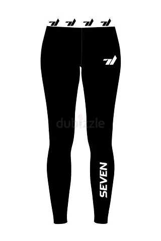 Leggings Black Plain For Men