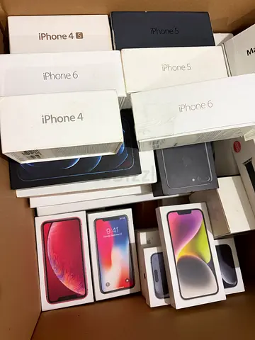 iPhone empty box collectibles