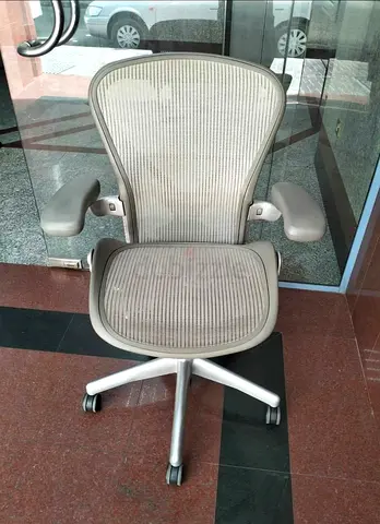Herman Miller Ergonomic Mesh Office Chair with Adjustable Arms