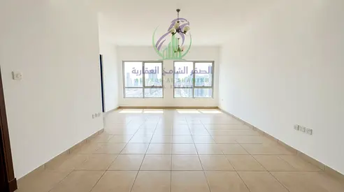 Two Bedroom Apartment for Annual Rent in Al Majaz Two Sharjah AlWahda Street Two Balconies Open Views Two Bathrooms Free AC and Five Thousand Discount