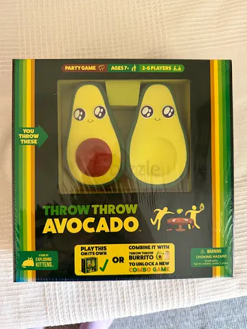 Throw Throw Avocado Party Game by Exploding Kittens
