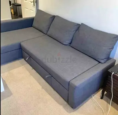 Ikea L shape sofa store cum bed and you can