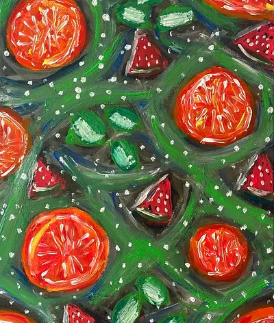 Midnight Citrus Dreams