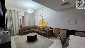 Two bedrooms and a living room in Garden City, prime location, fully furnished apartment with parkin
