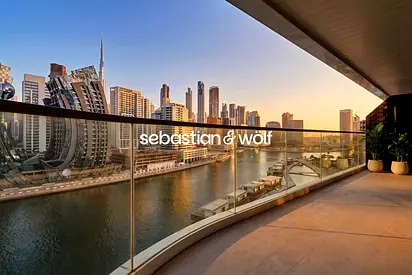 Burj And Canal View | Largest layout | Private Terrace