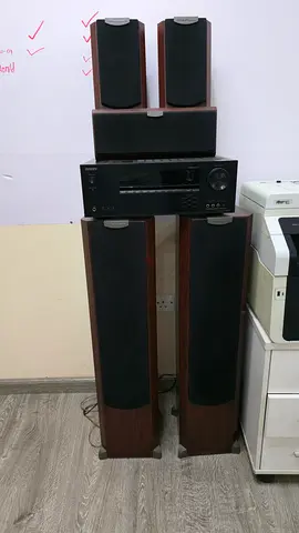 ONKYO ATMOS   AVR  WITH 5.0 SPEAKER SYSTEM