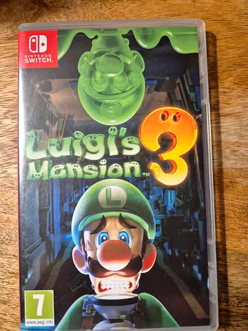 Nintendo game luigis mansion