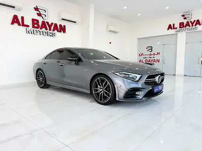 مرسيدس CLS53 4MATIC AMG رمادي / احمر 2019 (خليجي)