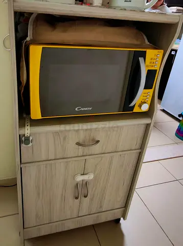 Candy Yellow Microwave Oven - Good Working Condition