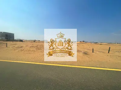 Prime residential land for sale in Al Matraq, Sharjah – 2,836 sq. ft., freehold ownership for Arabs.