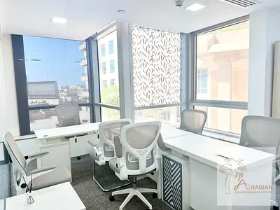 EJARI with Virtual office Unlimited Labour- Bank Inspection | Prime location | Luxury office