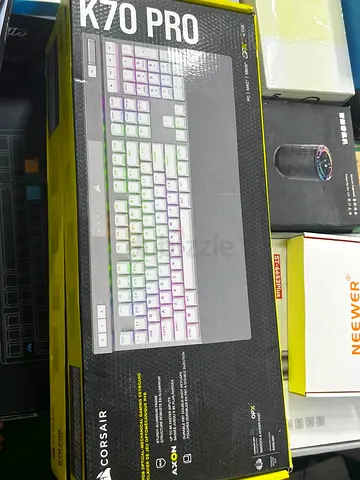 Corsair K70 PRO RGB Gaming Keyboard | OPX Optical Switches, AXON 8,000Hz, Aluminum Frame