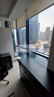 Luxury Fitted Office | Full Lake View | Ready to Move | Jumeirah Bay Tower 2