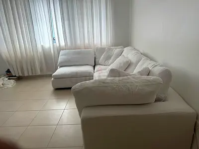 Loom collection feather filled sofa