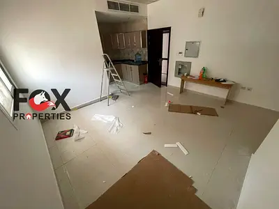 Studio for annual rent in Al Nuaimiya 2, separate kitchen, AED 19,000 yearly, 4 payments, security deposit by cheque. Great location.