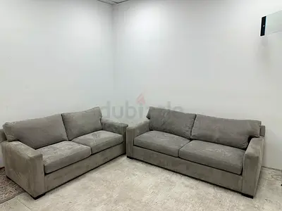 As perfect condition crate&barrel 5 seater sofa