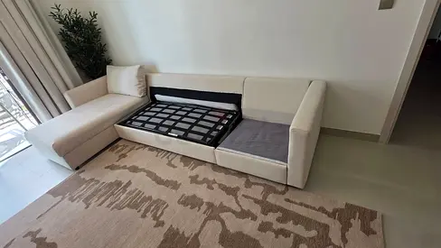 Looks great condition IKEA vimle 4 Seater L Shape Sofa Beige