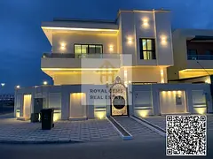Prime Family Home in Al Yasmeen | Spacious 6BR Corner Villa | Private Pool & Fountain | Two-Road Vie