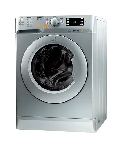 Silver Indesit Front Load Washing Machine - 7kg, Excellent Condition